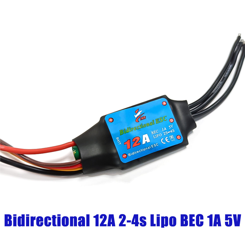 ZMR bidirectional ship model brushless ESC 12A/20A/30A/40A/50A/60A/80A with BEC for RC ship/underwater thrusters