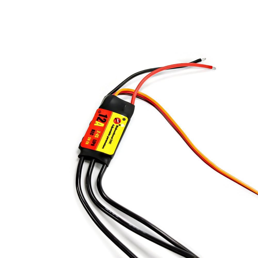 ZMR 12A/20A/30A/40A/60A/80A/100A Bidirectional Adjustable Brushless ESC for Remote Control Car Pneumatic Underwater Propeller