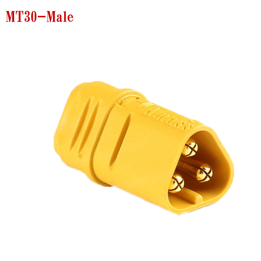 50Pairs Amass MT30 Connector Plug Female And Male Gold Plated For RC Lipo Battery Parts