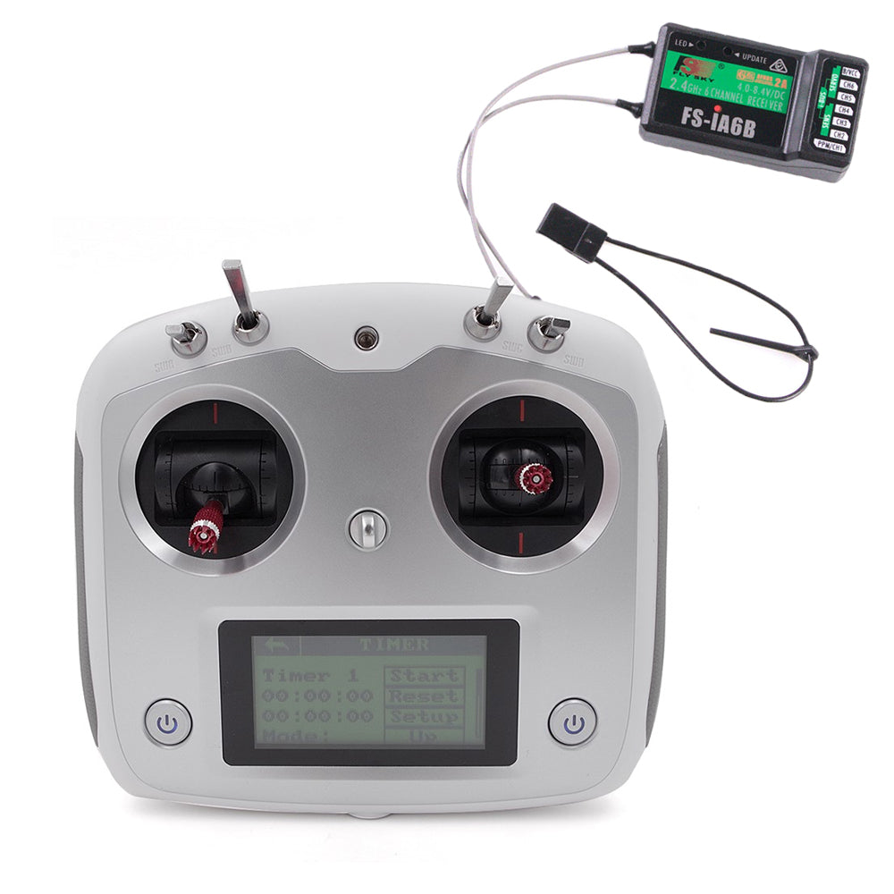 FlySky FS-I6S Remote Controller 2.4G Radio Transmitter with IA6B / IA10B Receiver for Remote Control Toy