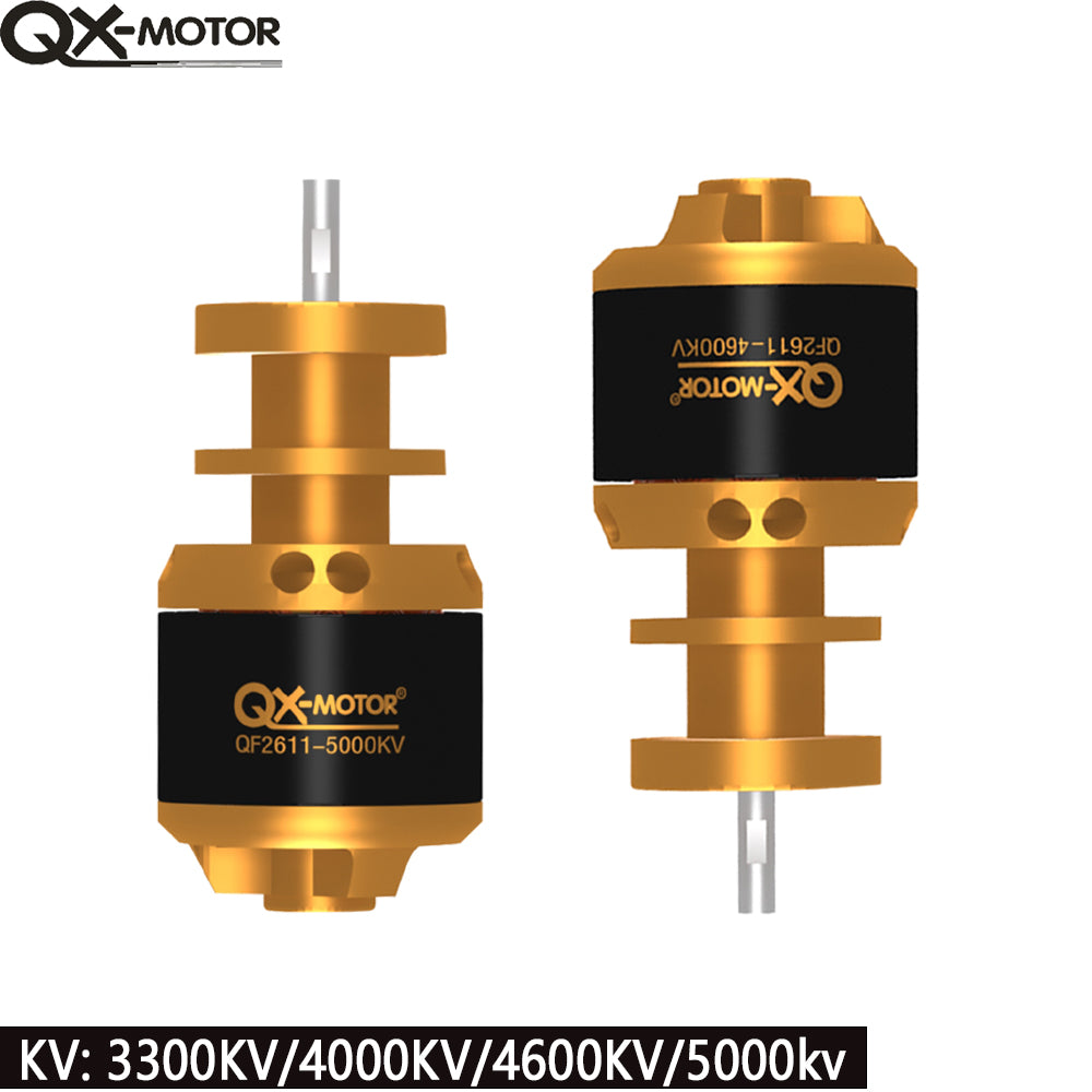 QX-MOTOR QF2611 3300KV 4000KV 4600KV 5000KV Brushless Motor For 50mm  EDF Remote control toy parts