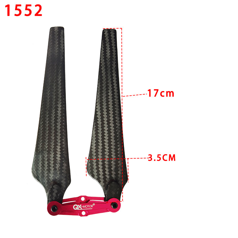 1552 1760 carbon fiber Folding Propeller Props blades 15inch 17inch CW CCW for S800 S900 S1000 EVO Multicopter