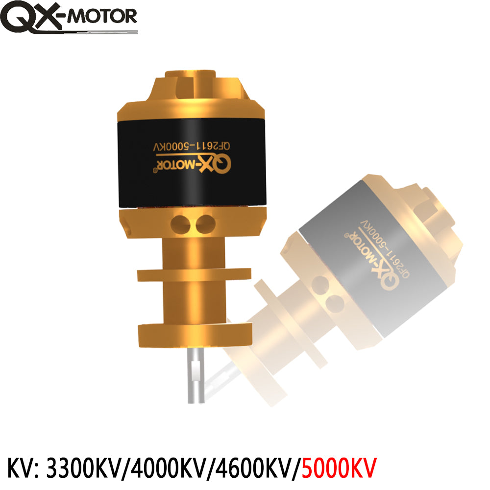 QX-MOTOR QF2611 3300KV 4000KV 4600KV 5000KV Brushless Motor For 50mm  EDF Remote control toy parts