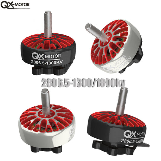 QX-MOTOR 2806.5 Brushless Motor 1300KV 1800KV Black /White for FPV Aircraft/Drones/Helicopters Remote Control Of Toy Accessories