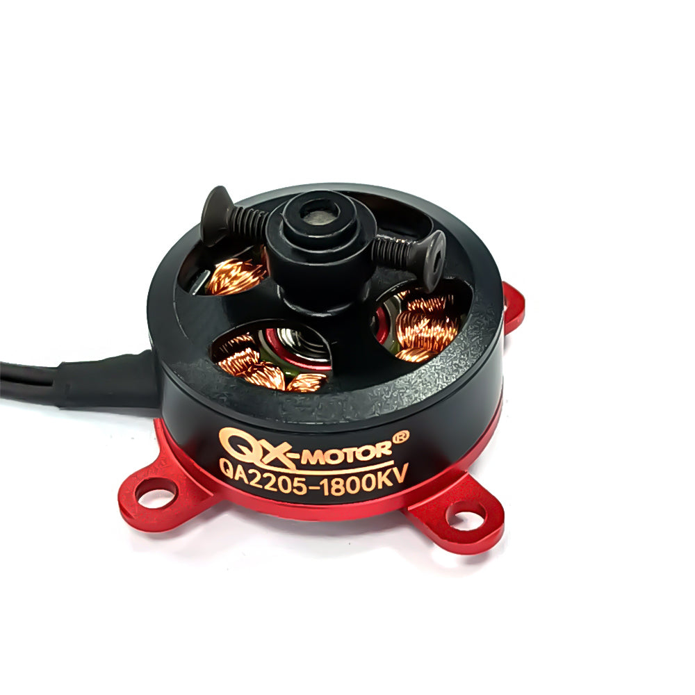 QX-MOTOR QA2205 Brushless Motor 1400KV/1800KV For RC Fixed-wing Aeroplane Airplane KT F3P