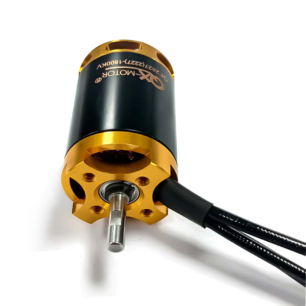 QX-Motor Brushless Motor QF2827 1800KV 2600KV Brushless Motor For 70mm EDF 12 Blades Ducted Fan RC Drone Model Parts