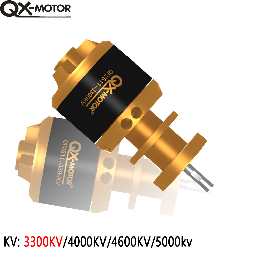 QX-MOTOR QF2611 3300KV 4000KV 4600KV 5000KV Brushless Motor For 50mm  EDF Remote control toy parts