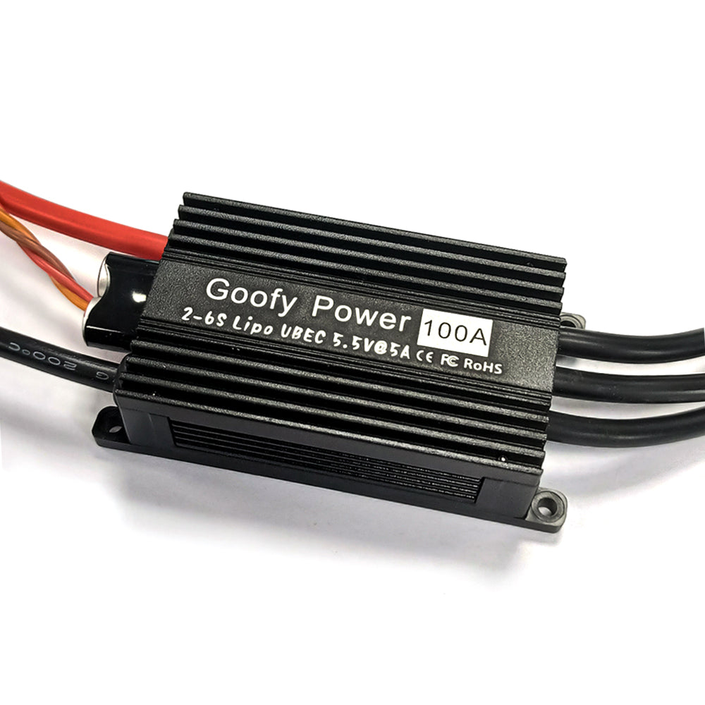 Programming card match 100A Goofy Power brushless ESC for Fixed wing Remote control toy parts