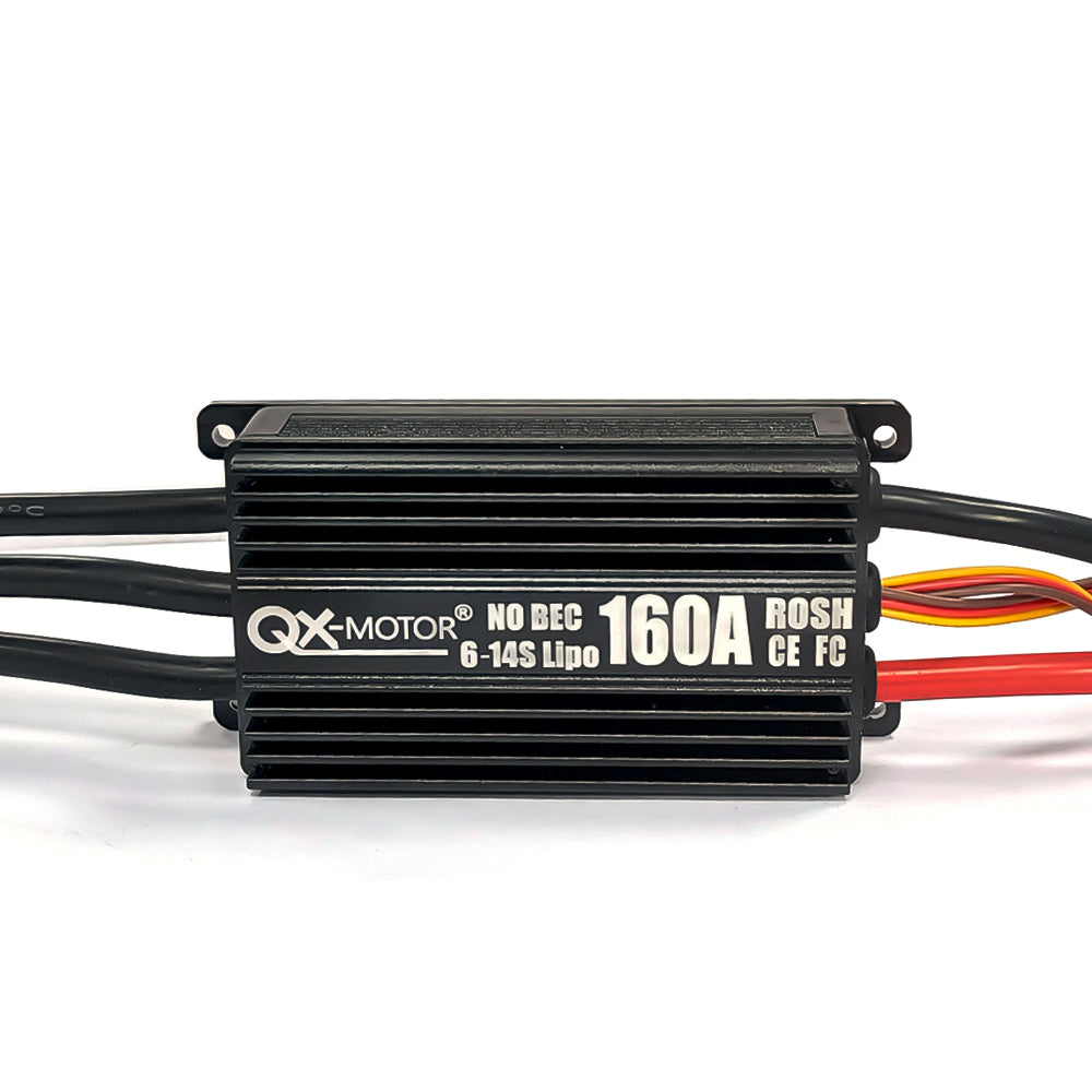 QX-MOTOR 160A 6-14S Lipo Brushless ESC No BEC for 90MM EDF RC Aircraft Quadcopter