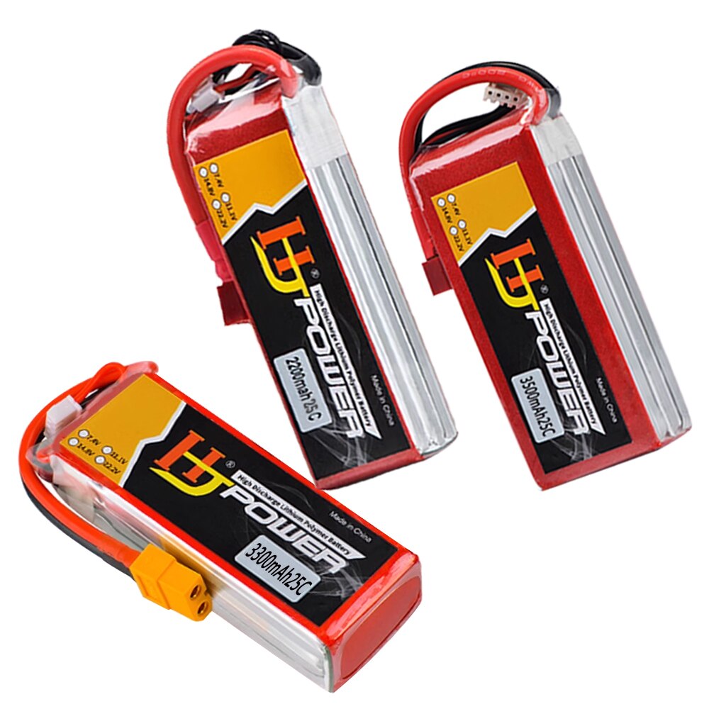 3S LiPo Battery 650mah 2200mah 3300mah 3500MAH 11.1V 25C For RC Helicopter Quadcopter Car Boat Drone