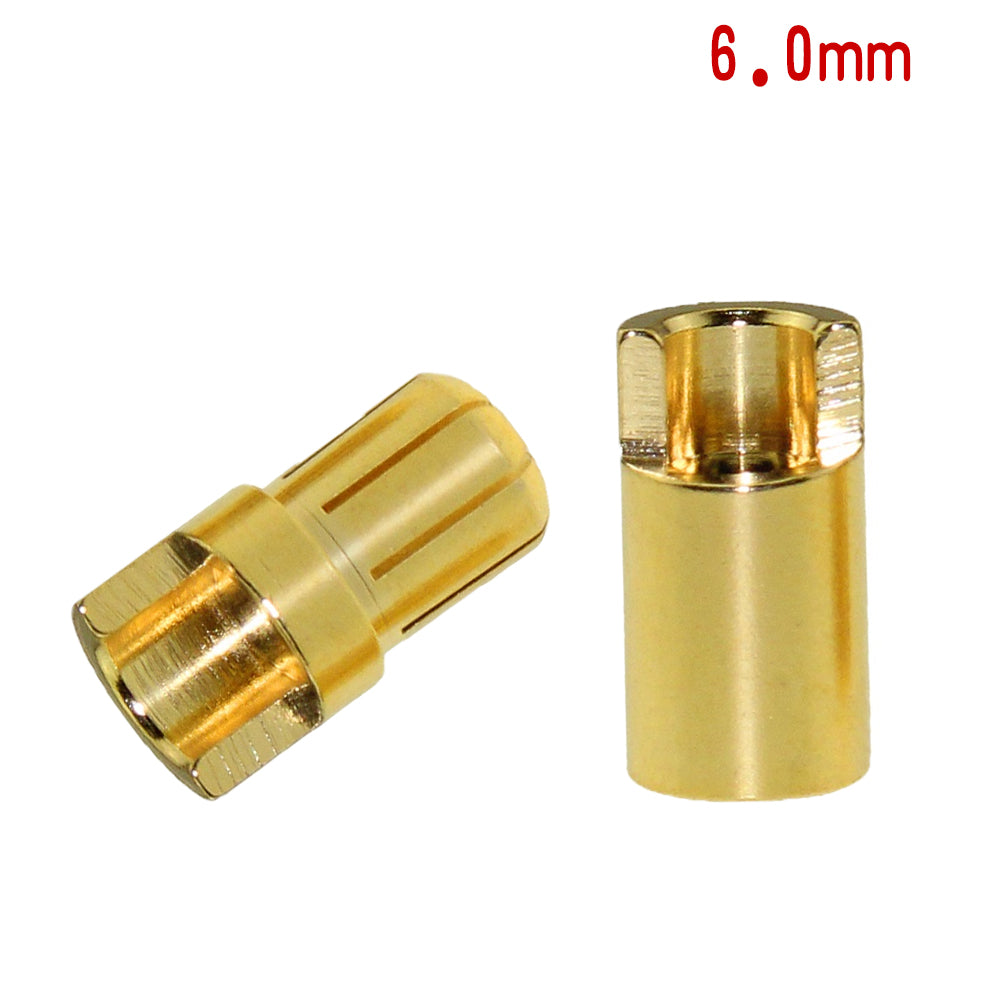 50Pairs Amass Bullet Banana Plug Connector  5.5mm 6mm  8mm Male Female for RC Lipo Battery ESC Motor