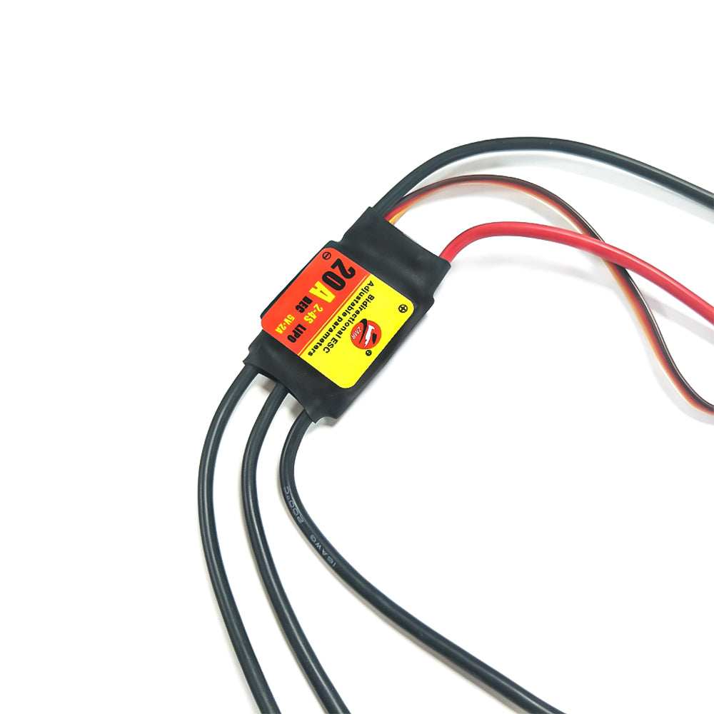 ZMR 12A/20A/30A/40A/60A/80A/100A Bidirectional Adjustable Brushless ESC for Remote Control Car Pneumatic Underwater Propeller