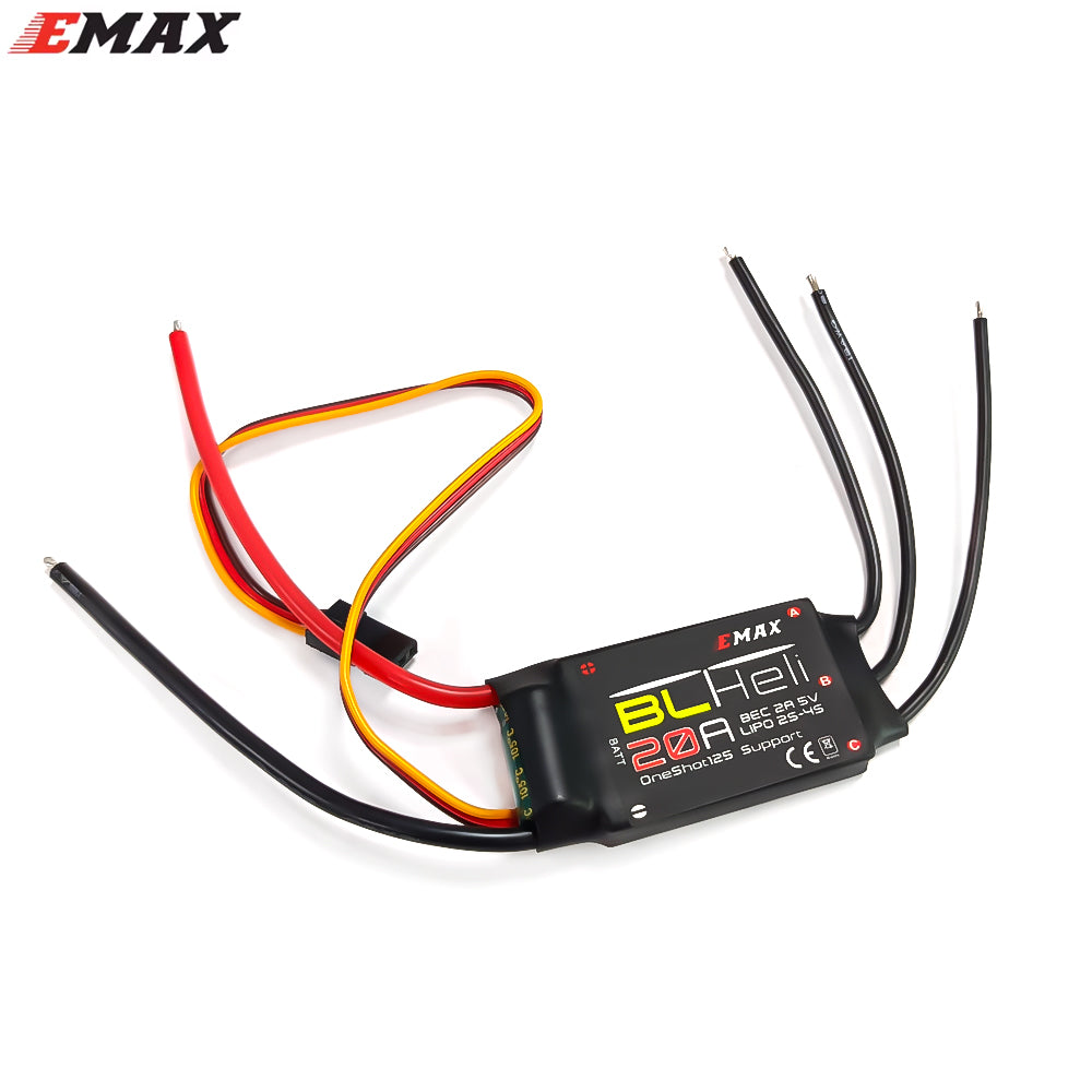 EMAX BLHeli 80A/60A/50A/40A/30A/20A/12A ESC for RC Multirotor Fixed-Wing FPV Drone QAV250 QAV210 toy spare part