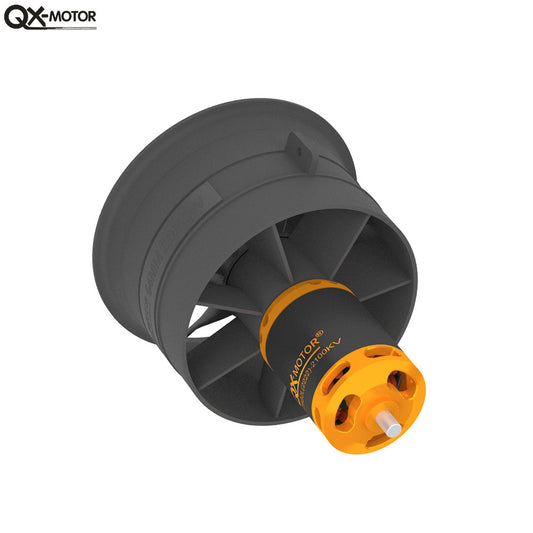 QX-Motor Upgraded version New 64mm EDF 12 Blades Ducted Fan CW CCW with QF2822 Brushless Motor For Remote Control Toy Accessories