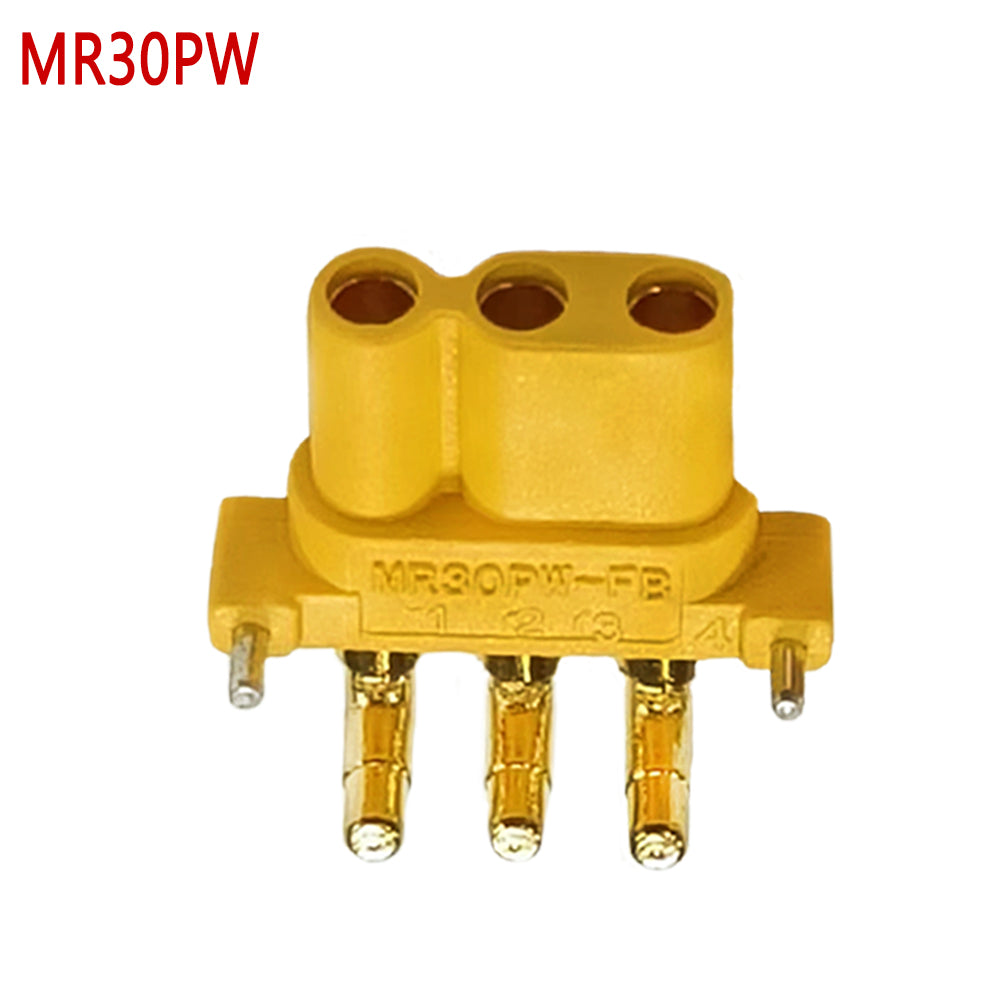 50pairs Amass MR30PW Connector Plug Female Male For RC Lipo Battery Remote Control Toy Parts