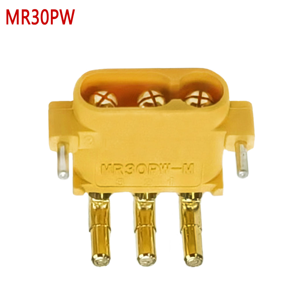 50pairs Amass MR30PW Connector Plug Female Male For RC Lipo Battery Remote Control Toy Parts