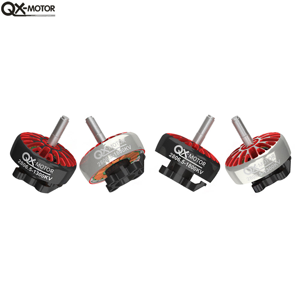 QX-MOTOR 2806.5 Brushless Motor 1300KV 1800KV Black /White for FPV Aircraft/Drones/Helicopters Remote Control Of Toy Accessories