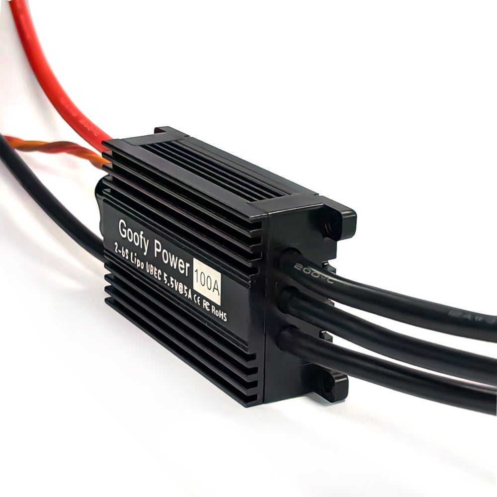 High Quality Goofy Power 100A (2~6S) SBEC Brushless Speed Controller ESC for edf motor RC Drone Airplane Parts