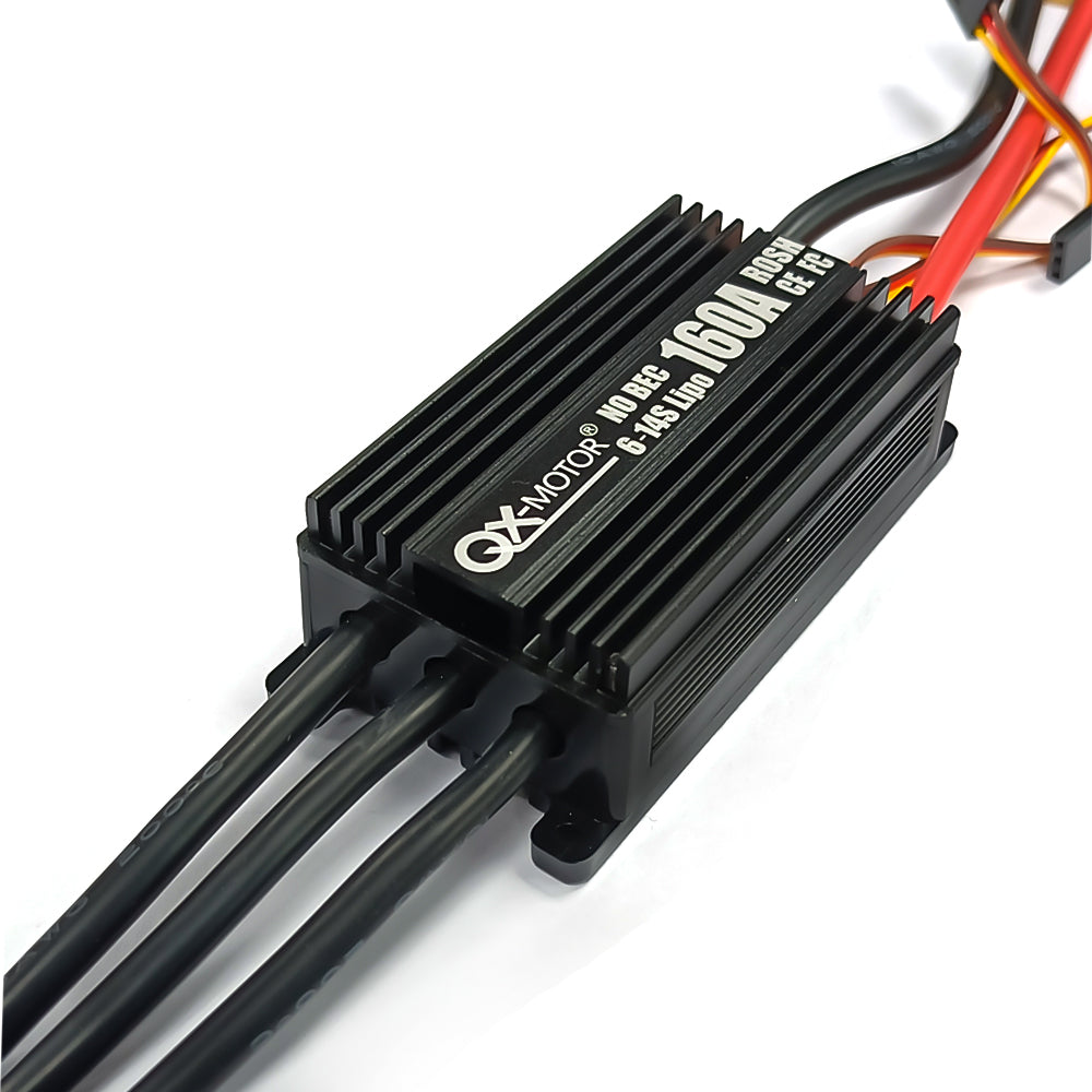 QX-MOTOR 160A 6-14S Lipo Brushless ESC No BEC for 90MM EDF RC Aircraft Quadcopter