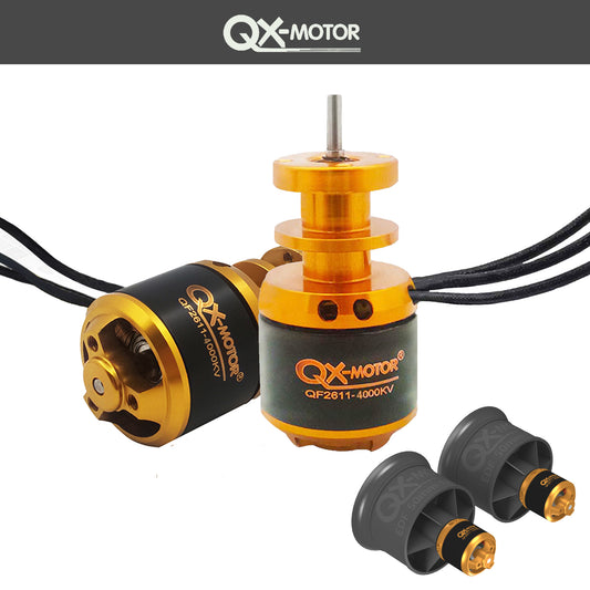 QX-MOTOR QF2611 3300KV 4000KV 4500KV 4600KV 5000KV brushless motor for 50mm 64mm EDF