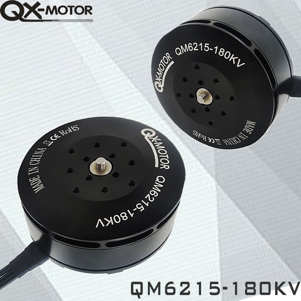 QX-MOTOR QM6215 180KV Brushless Motor CCW / CW compatible 2255 /2388 Propelle Drone Agricultural Power System