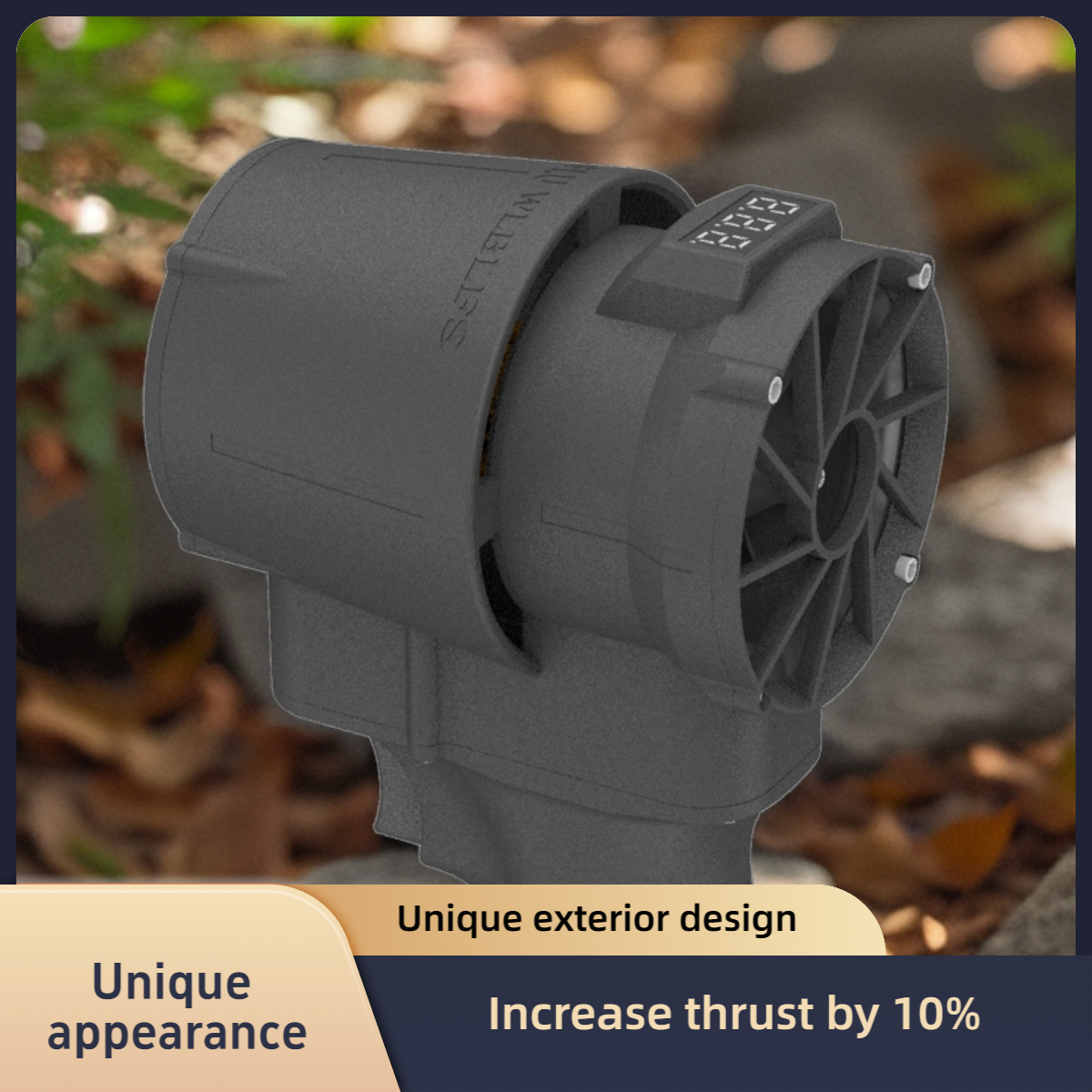 QX-MFLU 50mm powerful turbo motor blower for water/dust/snow removal, portable handheld industrial powerful fan