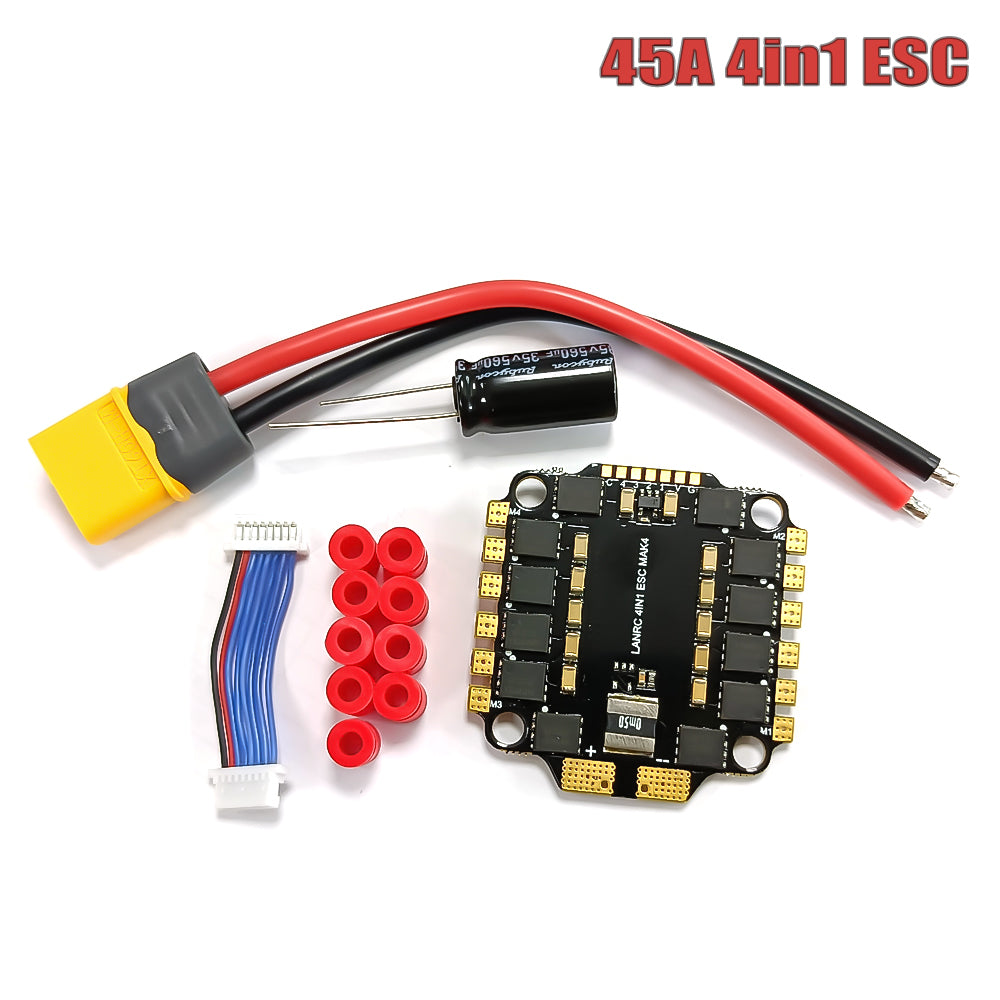 Betaflight F4 V3S PLUS FC Flight Control Board Four In One Brushless ESC 30A 45A 60A  For Remote Controlled Toys