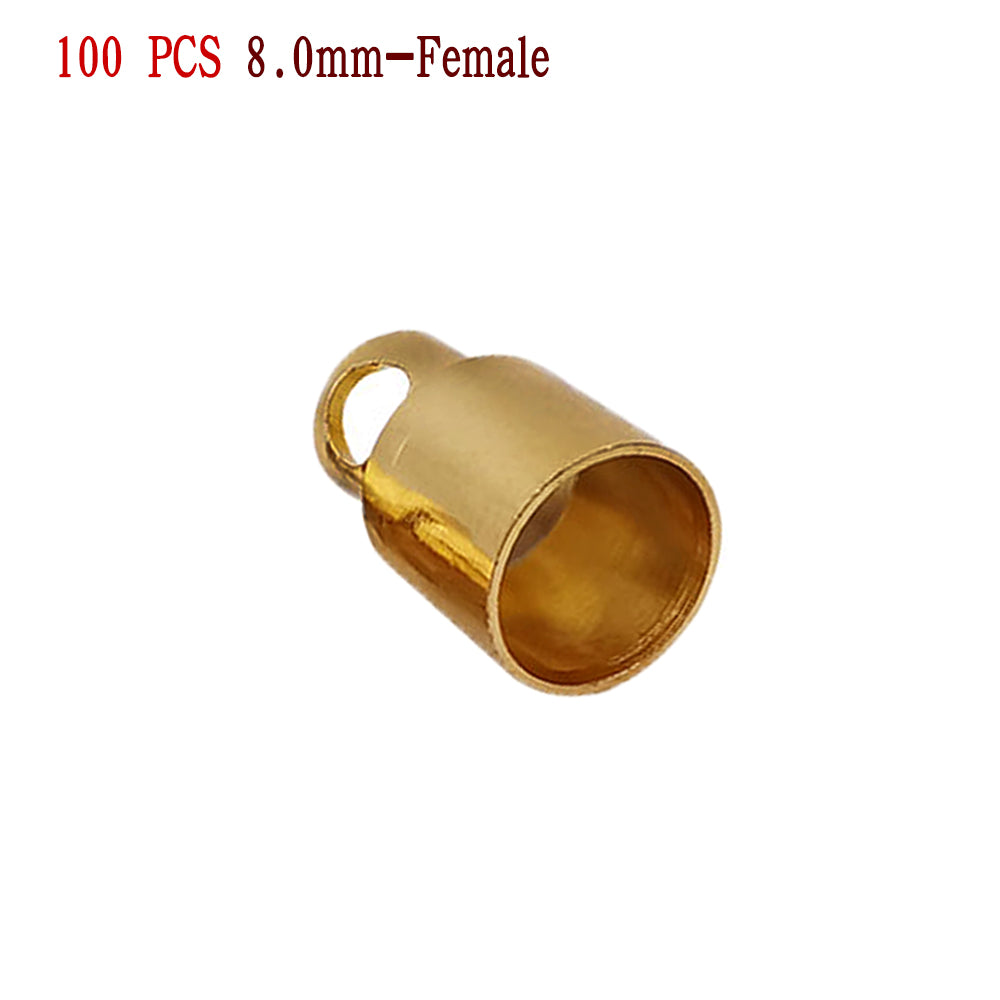 50Pairs Amass Bullet Banana Plug Connector  5.5mm 6mm  8mm Male Female for RC Lipo Battery ESC Motor