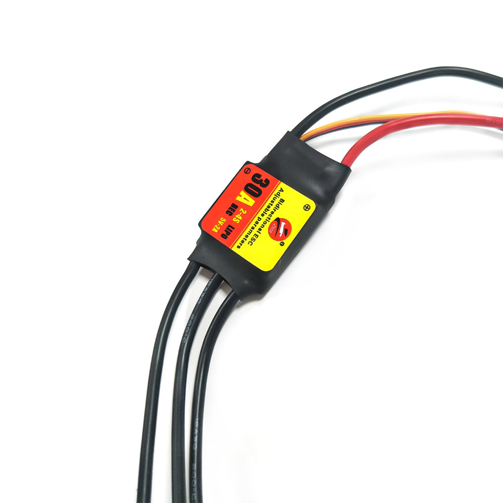 ZMR 12A/20A/30A/40A/60A/80A/100A Bidirectional Adjustable Brushless ESC for Remote Control Car Pneumatic Underwater Propeller