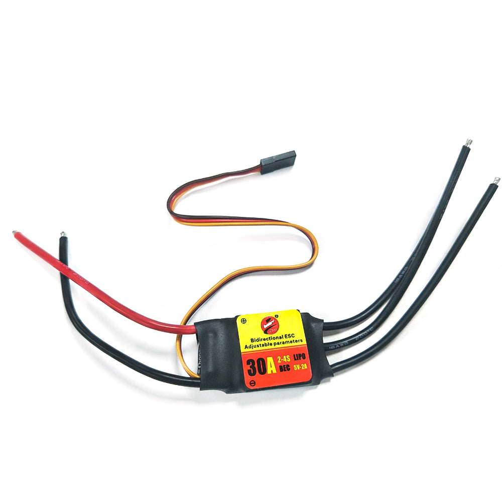 ZMR 12A/20A/30A/40A/60A/80A/100A Bidirectional Adjustable Brushless ESC for Remote Control Car Pneumatic Underwater Propeller