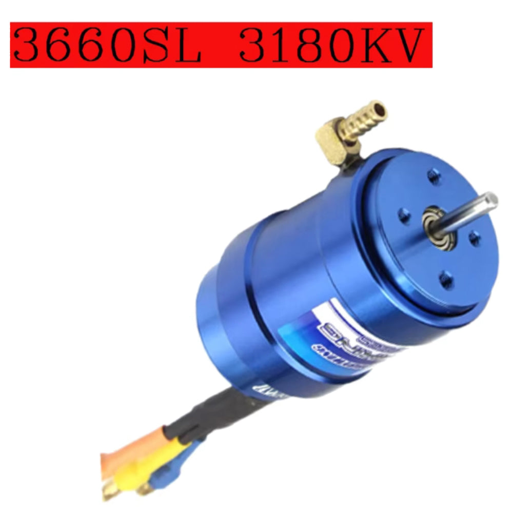 Hobbywing 2040SL 3180KV/2848SL 3900KV/3660SL 4800KV water-cooled brushless motor, suitable for remote-controlled boats and toys