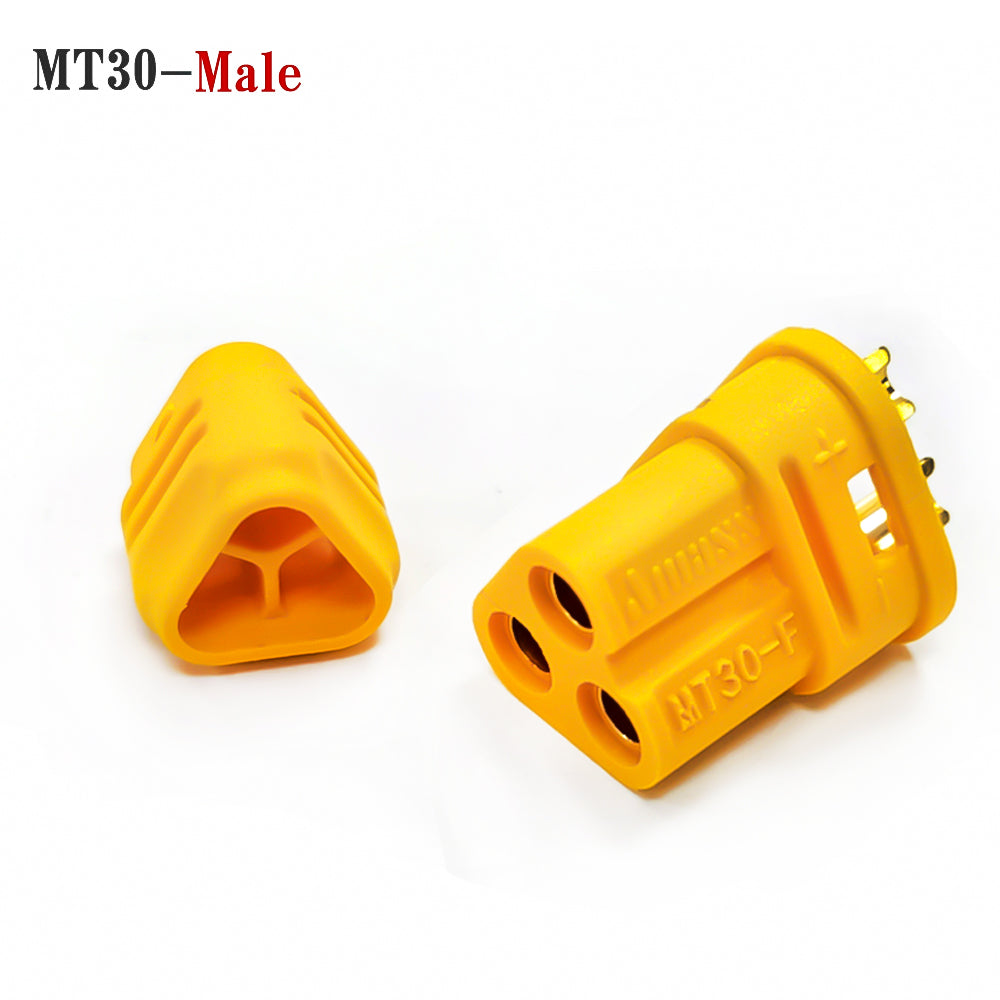 50Pairs Amass MT30 Connector Plug Female And Male Gold Plated For RC Lipo Battery Parts