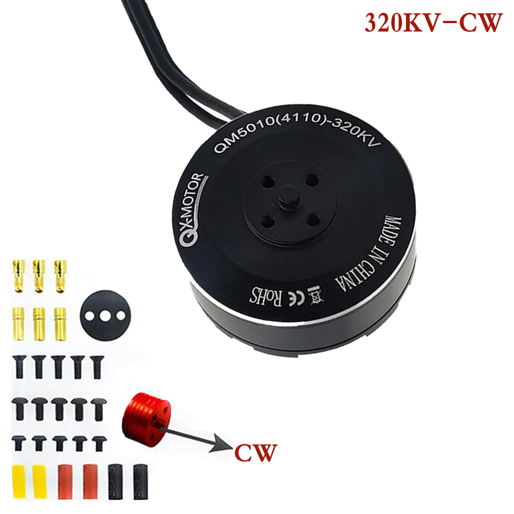 QM5010 Brushless Motor 320/380/600KV for DJI RC Multicopters Drone 550 650 850 Motor Parts