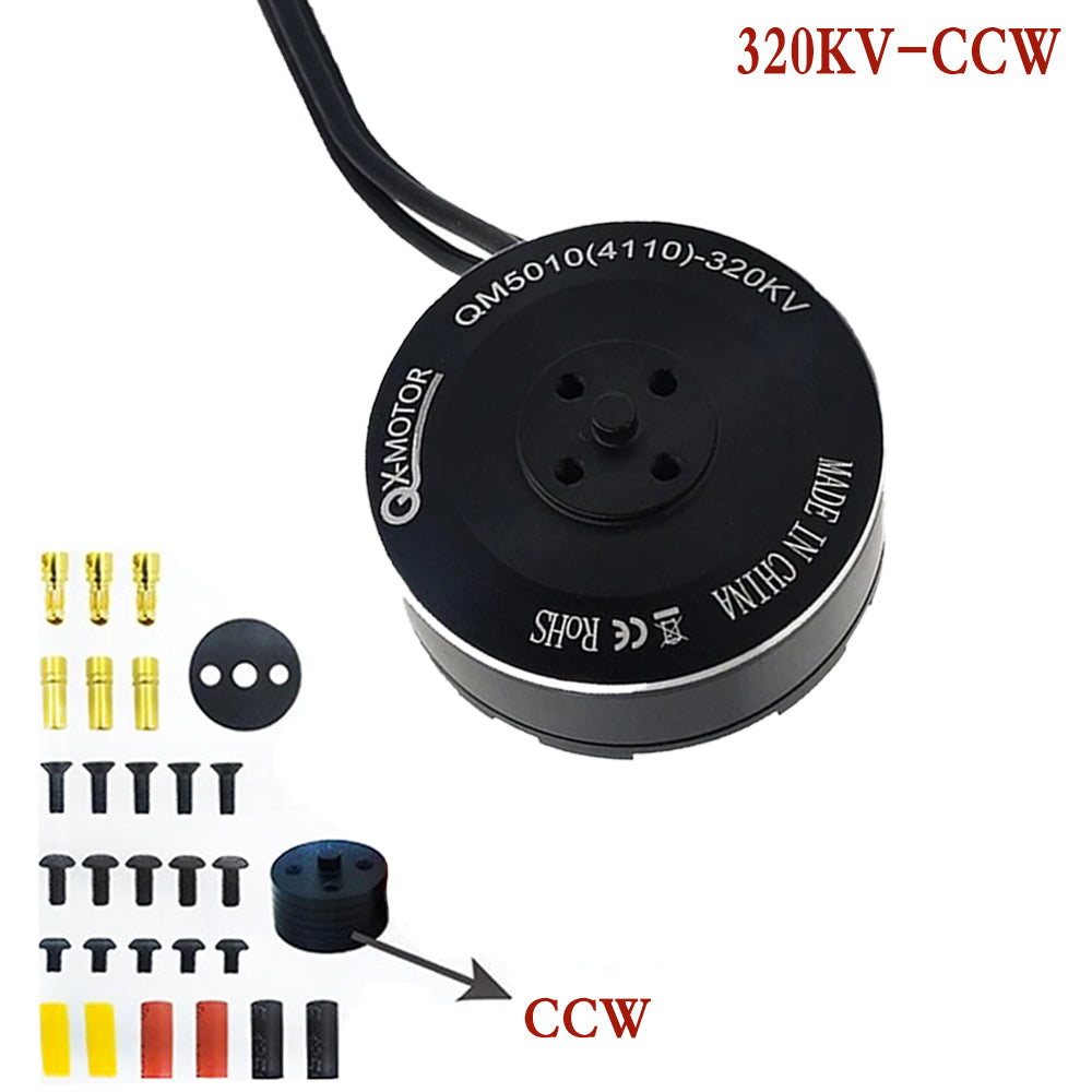 QM5010 Brushless Motor 320/380/600KV for DJI RC Multicopters Drone 550 650 850 Motor Parts