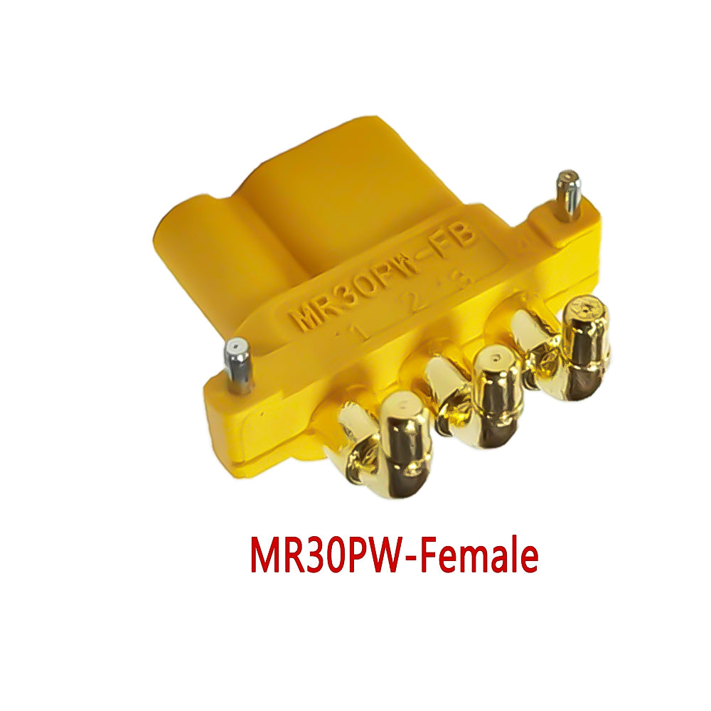 50pairs Amass MR30PW Connector Plug Female Male For RC Lipo Battery Remote Control Toy Parts