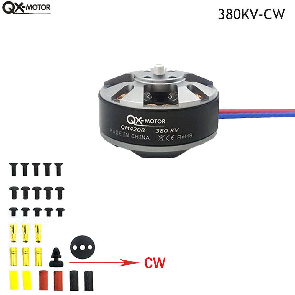 QX-MOTOR QM4208 380KV 680KV CWCCW Brushless Motor Accessories For RC Multirotor Quadcopter Hexa Drone