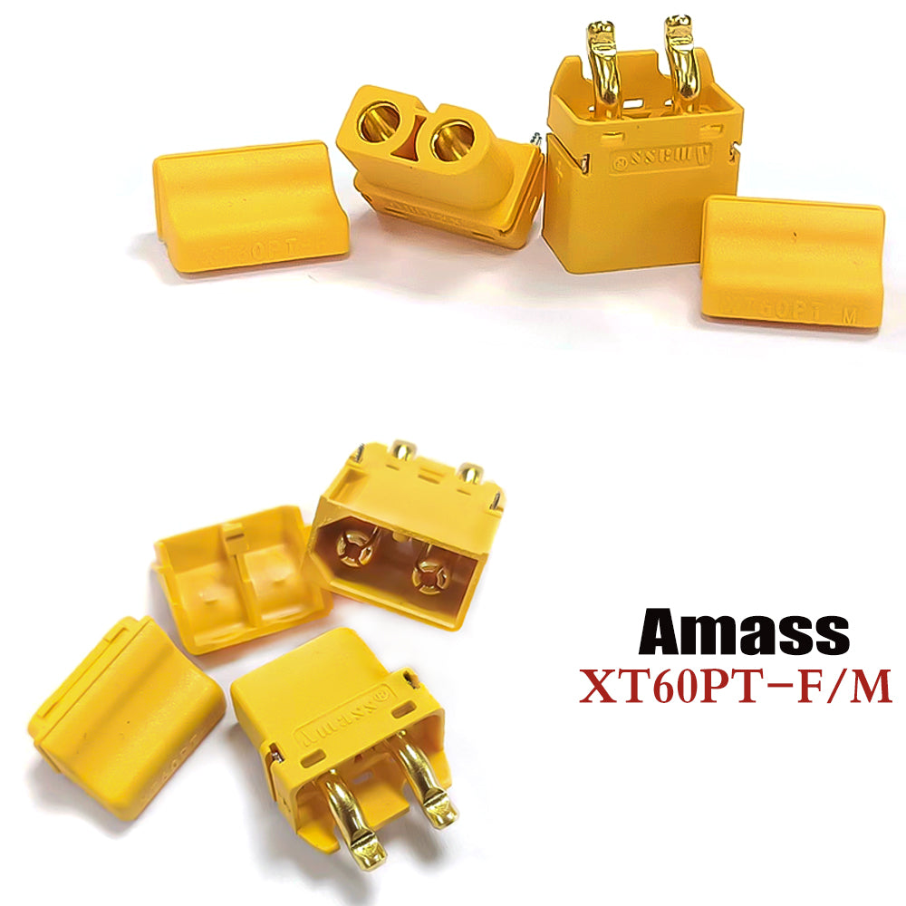 50Pairs Amass XT60PT Male Female Connector Plugs For Brushless Motor / Remote control toy parts