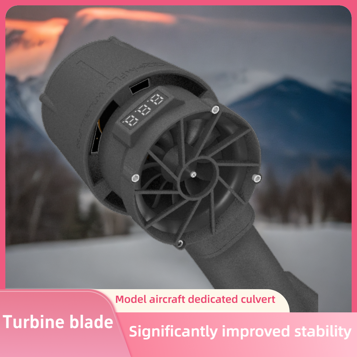 QX-MFLU 50mm powerful turbo fan blower for water, dust, and snow removal, handheld industrial powerful fan, economical version