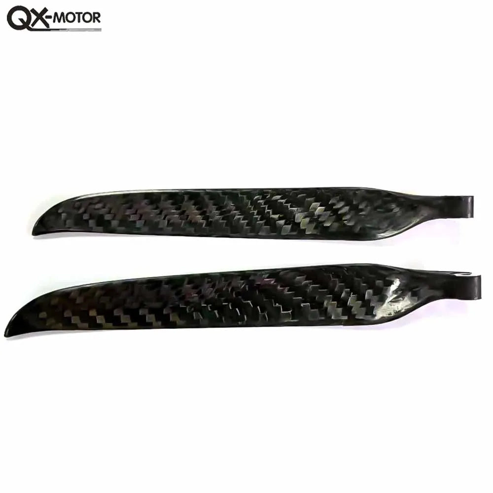 QX-MOTOR Carbon Fiber Folding propeller blade 9.5x5 10x6 11x6 11x8 12x6 13x6.5 13x7 13x8 14x8 14x9.5 15x10 16x8 16x13 18x10 19x10  For RC Airplane Props Fixed Wing Model