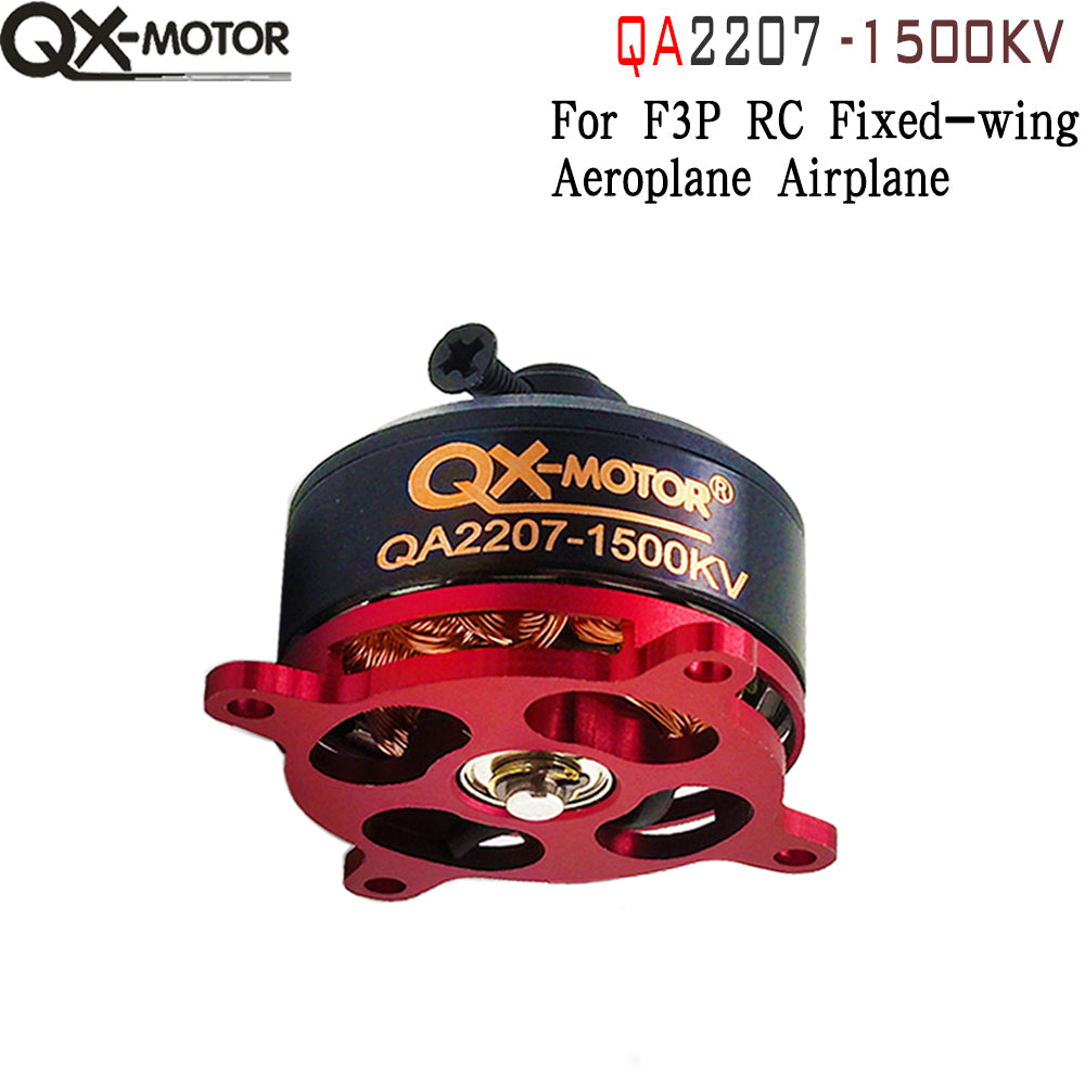 QX-MOTOR QA2207 1500KV Brushless Motor  For F3P RC Fixed-wing Aeroplane Airplane