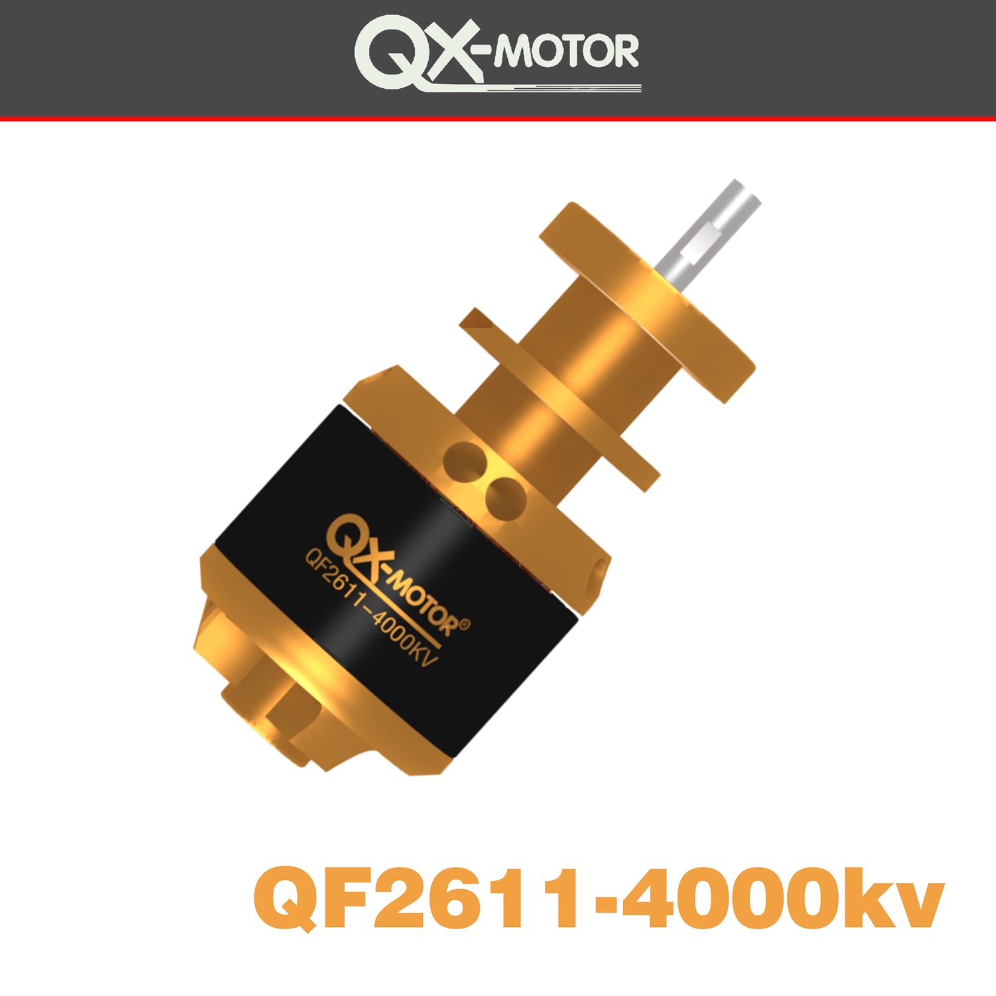 QX-MOTOR QF2611 3300KV 4000KV 4500KV 4600KV 5000KV brushless motor for 50mm 64mm EDF