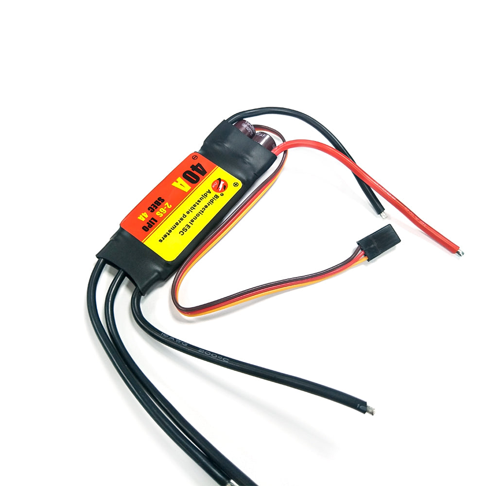 ZMR 12A/20A/30A/40A/60A/80A/100A Bidirectional Adjustable Brushless ESC for Remote Control Car Pneumatic Underwater Propeller