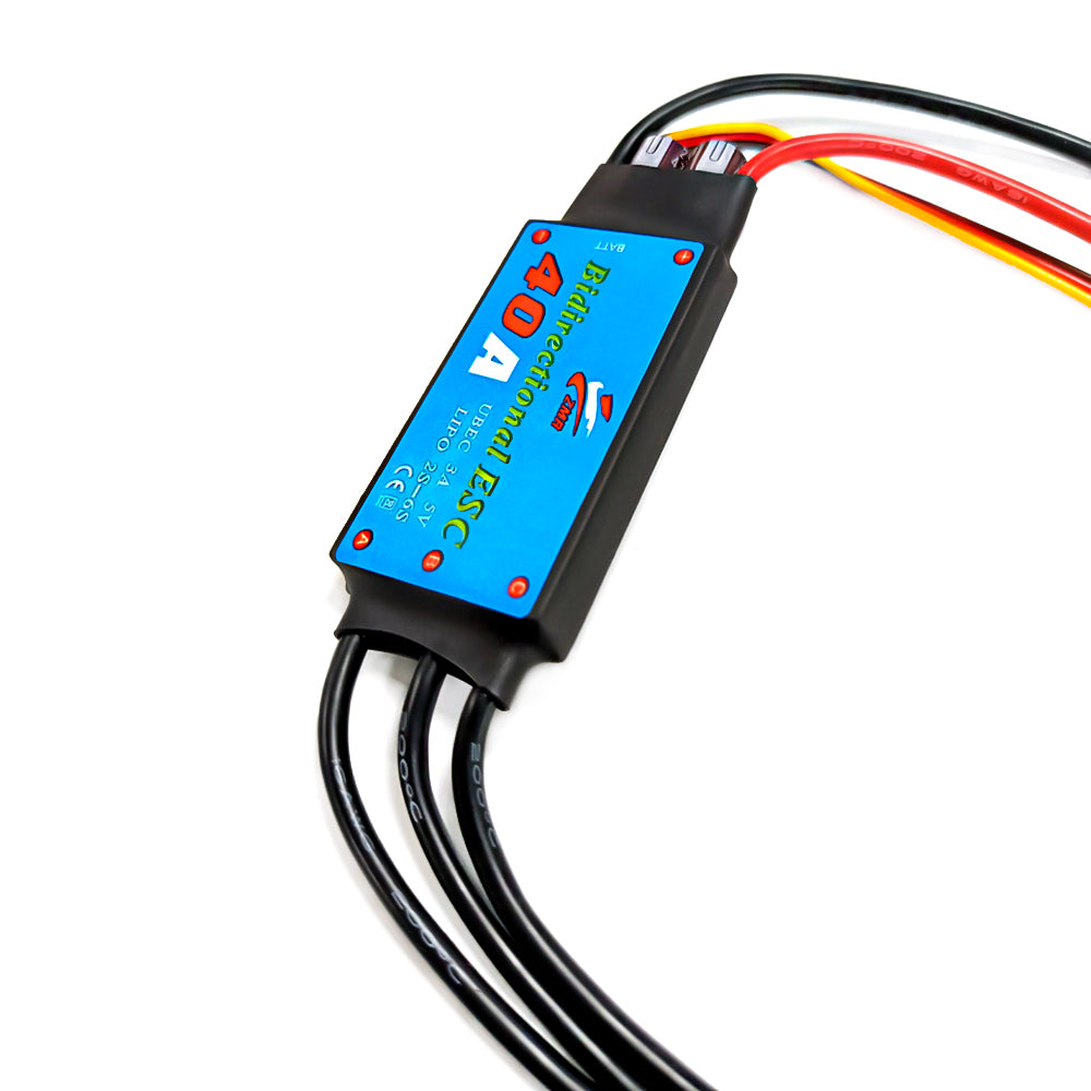 ZMR bidirectional ship model brushless ESC 12A/20A/30A/40A/50A/60A/80A with BEC for RC ship/underwater thrusters