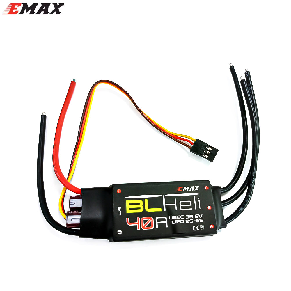 EMAX BLHeli 80A/60A/50A/40A/30A/20A/12A ESC for RC Multirotor Fixed-Wing FPV Drone QAV250 QAV210 toy spare part