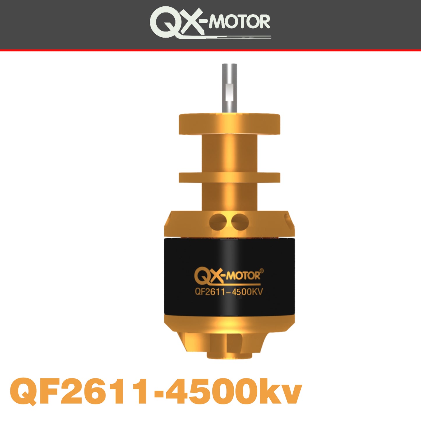 QX-MOTOR QF2611 3300KV 4000KV 4500KV 4600KV 5000KV brushless motor for 50mm 64mm EDF