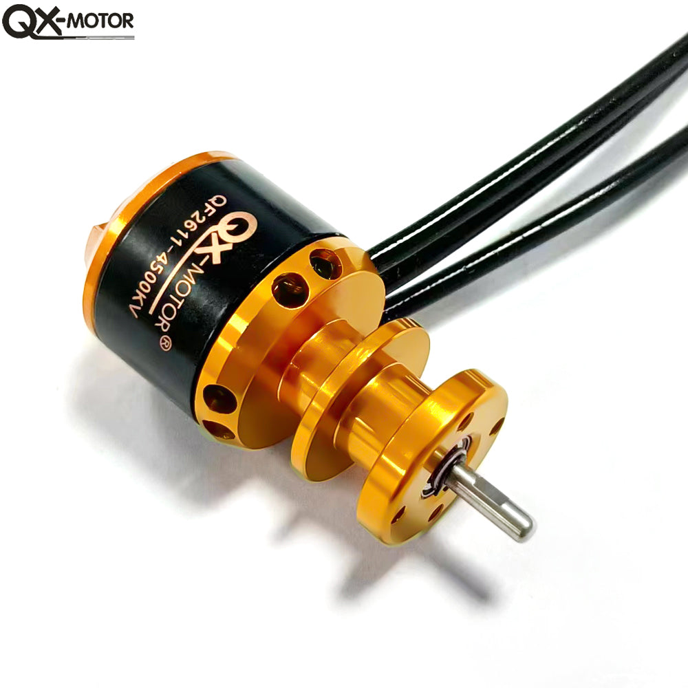 QX-Motor 64mm EDF 4500KV Brushless Motor with 5 Blades Ducted Fan for FMS RC Airplane