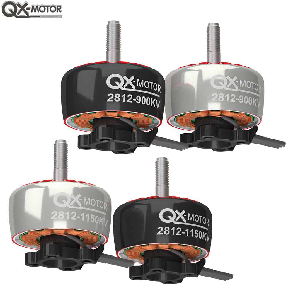 QX-MOTOR QX2812 Brushless Motor Black/White 900KV 1150KV for FPV Aircraft/Drones/Helicopters Remote Control Of Toy Parts