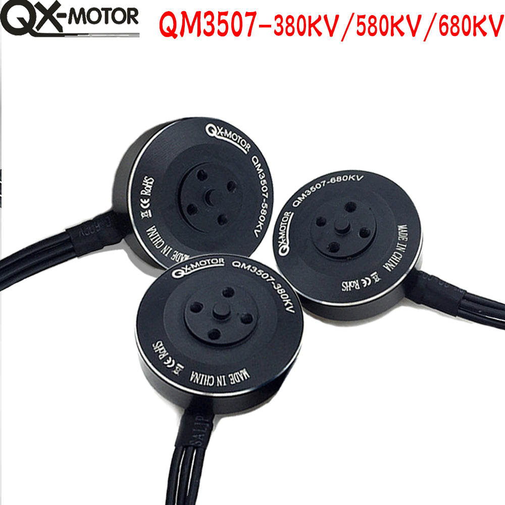 QX-MOTOR QM3507 380KV 580KV 680KV 3508 CW CCW Brushless Motor For RC Multirotor Quadcopter Hexa Drone Parts