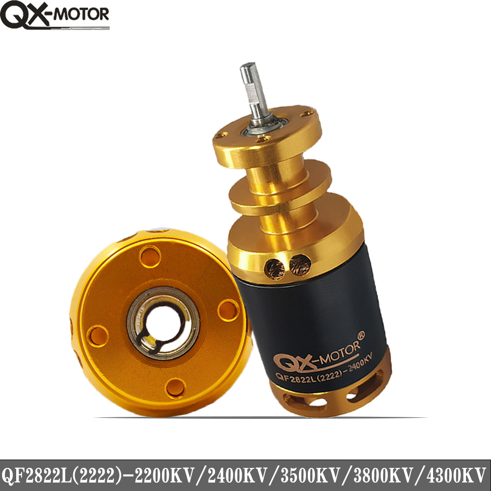 QX-MOTOR QF2822 2200KV 2400KV 3500KV 3800KV 4300KV Brushless Motor For 64mm EDF 12 Blades Ducted Fan