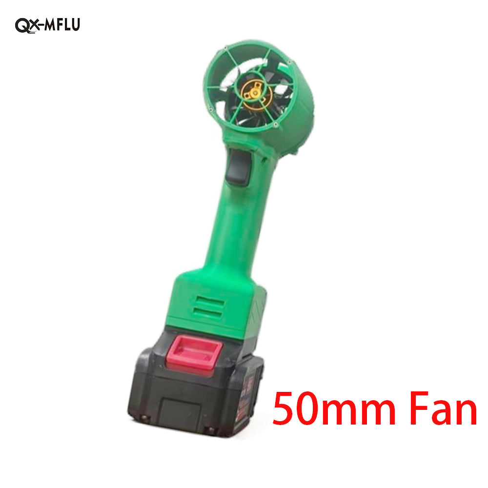 QX-MFLU 50mm high-power turbo motor blower, used for dust water dust snow removal, portable handheld industrial powerful fan standard version